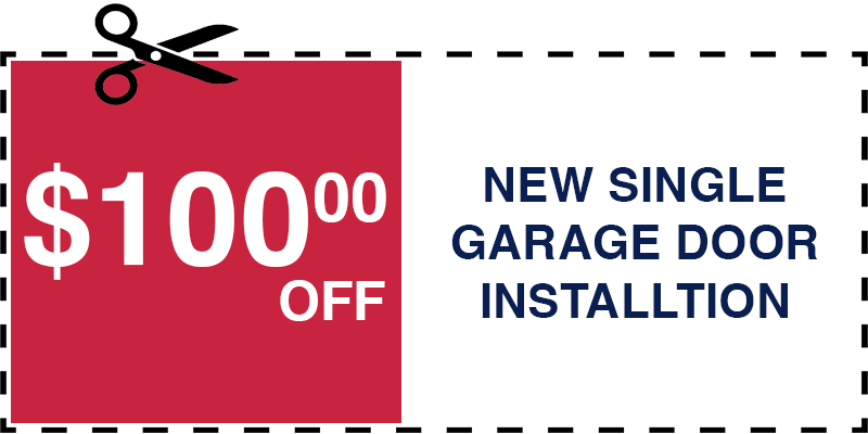 100 off garage door repair Bohemia