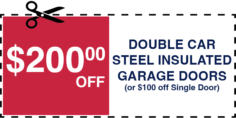 200 off garage door repair Bohemia