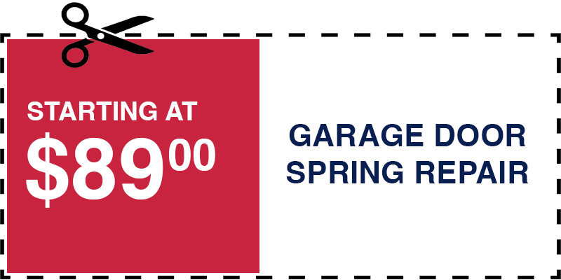 89 garage door SPRING repair Bohemia